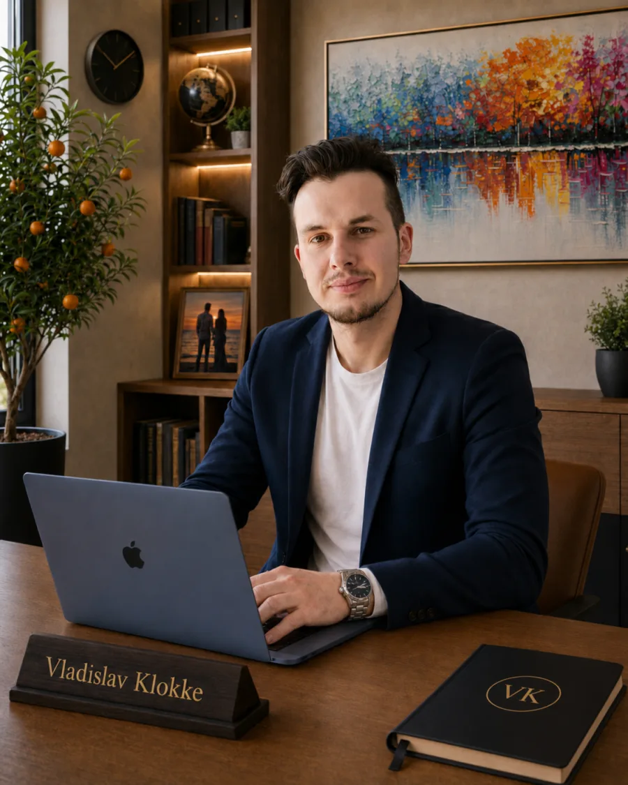 Vladislav Klokke, Sozialarbeiter und Ansprechpartner der Migrationsberatung V.K.